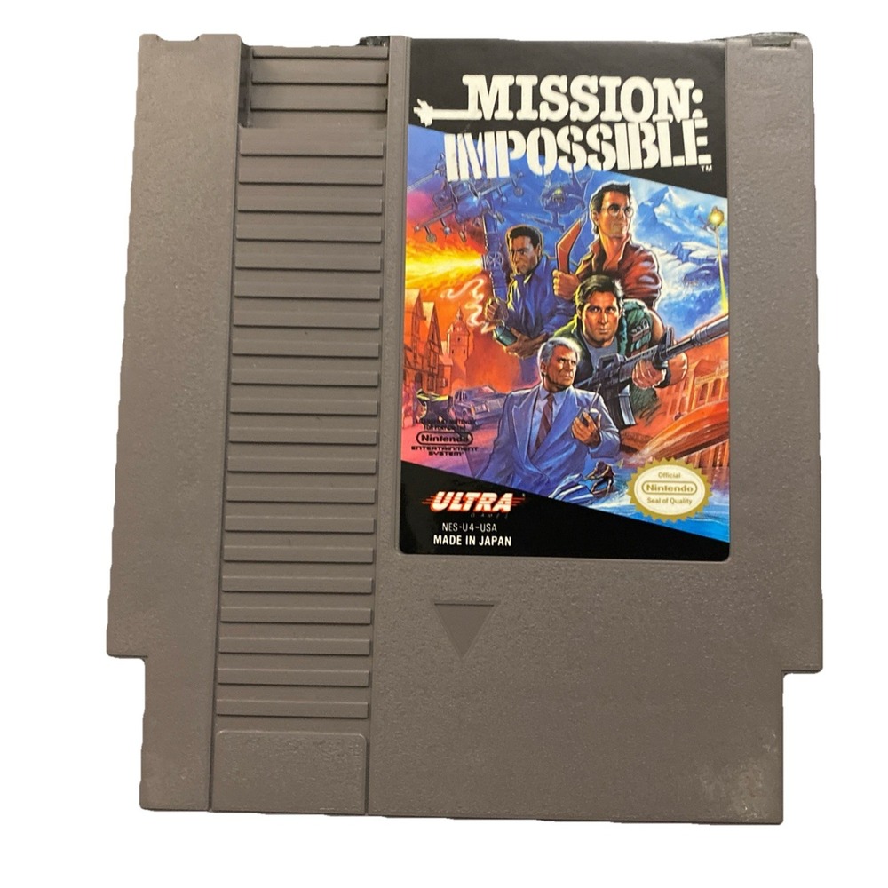 Mission: Impossible (Nintendo NES, 1985) Cartridge Only‎